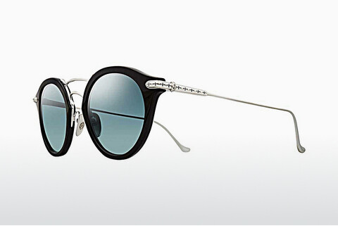 Óculos de marca Chrome Hearts Eyewear EVAGASABLELISTIC BK/SS