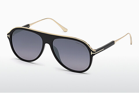 Óculos de marca Tom Ford Nicholai-02 (FT0624 01C)