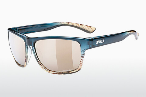 Óculos de marca UVEX SPORTS LGL 36 CV peacock sand