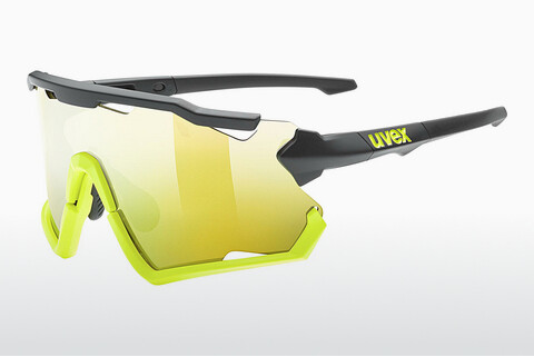 Óculos de marca UVEX SPORTS sportstyle 228 black yellow matt