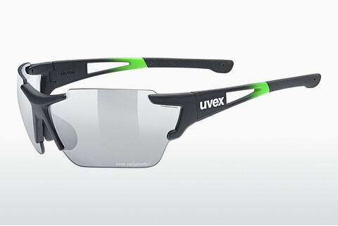 Óculos de marca UVEX SPORTS sportstyle 803 race V black green mat