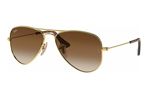 Óculos de marca Ray-Ban Kids Junior Aviator (RJ9506S 223/13)