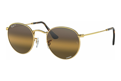 Óculos de marca Ray-Ban ROUND METAL (RB3447 001/G5)