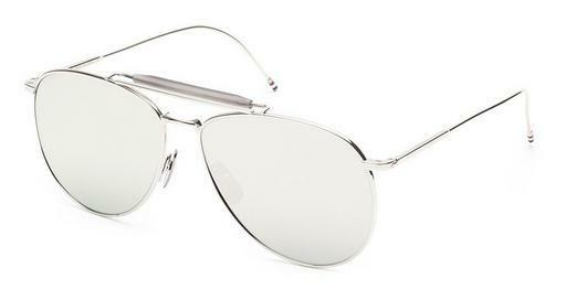 Óculos de marca Thom Browne TB-015 SLV-LTD